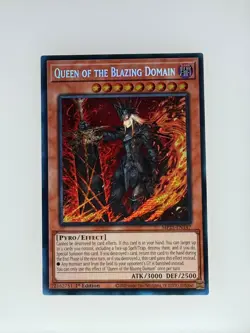 2025 Yu-Gi-Oh 2025 Mega-Pack Queen of the Blazing Domain MP25-EN147 NM - Image 1