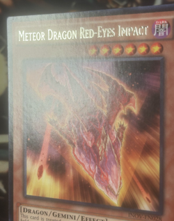 Yugioh: Meteor Dragon Red-Eyes Impact - INOV-EN028 - Rare - 1st Edition - LP - Image 4