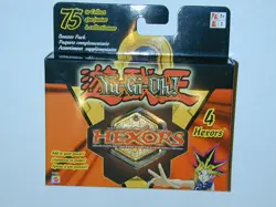 2002 Yu-Gi-Oh Hexors Game Booster Pack (4 Hexors) Mattel FACTORY SEALED MIB - Image 1