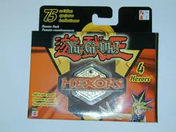 2002 Yu-Gi-Oh Hexors Game Booster Pack (4 Hexors) Mattel FACTORY SEALED MIB - Image 2
