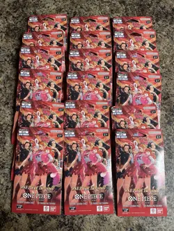 One Piece EB-03 Heroines Edition Sleeved Booster Pack Lot x18 (In Hand) - Image 1
