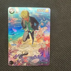 Sanji ST14-003 OP10 Royal Blood SP Full Art One Piece Card Game English - Image 1