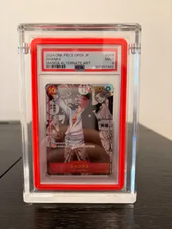 Shanks Manga OP09-004 PSA Graded One Piece TCG - Image 1