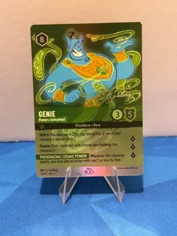 Genie - Powers Unleashed (Alternate Art) 20 Disney100 Promos Holo Lorcana - Image 1