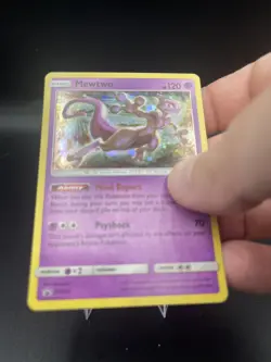 (NM) Mewtwo SM214 Black Star Promo Holo Pokemon Card TCG FREE SHIPPING - Image 2