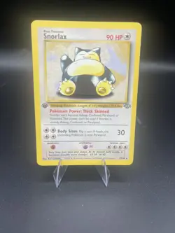 (MP) Snorlax Jungle Card 27/64 1st Edition Rare Non Holo Pokemon TCG FREE SHIP - Image 1