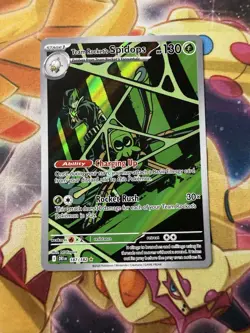Team Rocket's Spidops 187/182 SV10: Destined Rivals - Pokemon Card - NM - Image 1