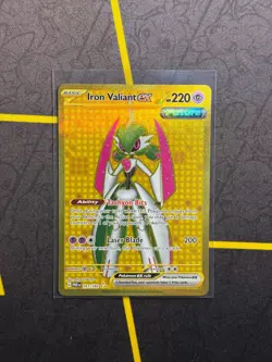 Iron Valiant ex 261/182 - Pokemon TCG Paradox Rift Secret Rare Card NM - Image 1