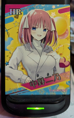 HR17 Nino Nakano Goddess Story SHENGKA SYJH-2m01 Waifu Trading Card - Image 1