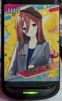 HR18 Miku Nakano Goddess Story SHENGKA SYJH-2m01 Waifu Trading Card - Image 1
