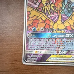 Pokemon Moltres Zapdos Articuno GX TAG TEAM Full Art Holo SM-P Promo SM210 Card - Image 4