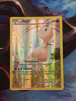 Mew XY110 XY Black Star Promo Holo Foil Pokemon TCG Card - Image 1