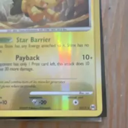 Pokemon Shinx SH12 Arceus Shiny Holo Rare Reverse Holo 50HP TCG Card - Image 5