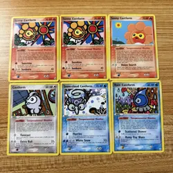 Pokemon TCG Castform EX Hidden Legends Card Lot 2004 - Image 1