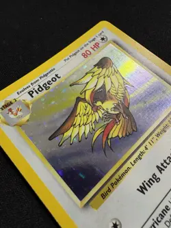 Pokemon Pidgeot Jungle 8/64 Holo 1999 WOTC TCG Card - MP - Image 4