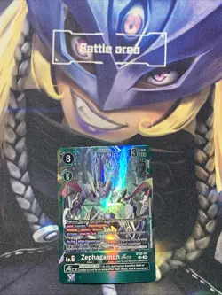 Digimon Card Zephagamon Ace BT20-101 Secret Rare Special Booster 2.5 - Image 1