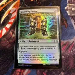 Lightning Greaves #267 (Foil) (NM) Double Masters 2XM Magic MTG - Image 1