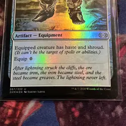 Lightning Greaves #267 (Foil) (NM) Double Masters 2XM Magic MTG - Image 3