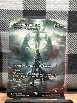 MTG TCG: Benedikta Harman Dragonspeaker 53, (FULL ART/SHOWCASE) Final Fantasy - Image 1