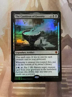 MTG - THE CAULDRON OF ETERNITY [ELD] - FOIL -EX/NM [+ FREE FOIL BOOSTER!] - Image 1