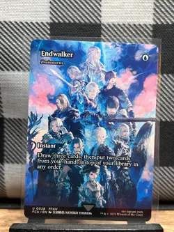 MTG TCG: Endwalker Brainstorm 28, (FULL ART/SHOWCASE) Final Fantasy - Image 1