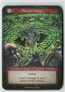 Sorcery Contested Realm Beta Poison Nova x3 NM Exceptional - Image 1