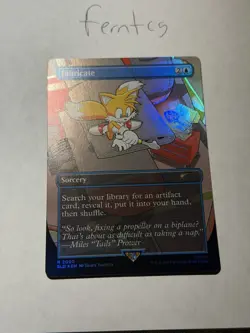 Magic the Gathering Fabricate Rare Foil NM Sonic Secret Lair Ships Same Day - Image 1