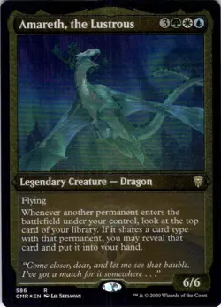 MTG Amareth, the Lustrous (Etched) (586) | NM Foil | Commander Legends {CMR} - Image 2