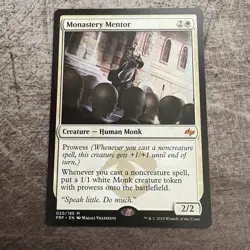 Monastery Mentor - Fate Reforged - MTG Magic the Gathering - LP - Image 1