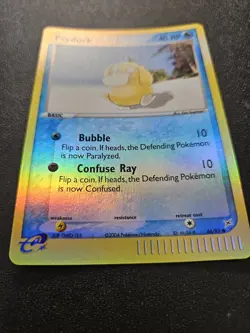 Pokemon EX Team Magma vs Team Aqua Psyduck Reverse Holo 44/95 EXC-NEAR MINT - Image 2