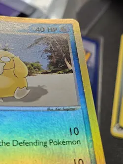 Pokemon EX Team Magma vs Team Aqua Psyduck Reverse Holo 44/95 EXC-NEAR MINT - Image 5