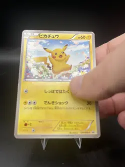 (MP) PIKACHU 151/BW-P CLASSROOM PROMO POKEMON JAPANESE 2012 - FREE SHIPPING - Image 2