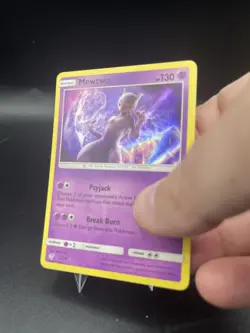 (NM) Mewtwo 12/18 Holo Rare Detective Pikachu Pokemon Card TCG FREE SHIPPING - Image 3