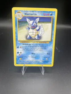 (NM) Wartortle 42/102 Base Set Unlimited Pokemon TCG FREE TRACKED SHIPPING - Image 1