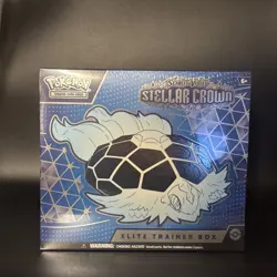 Pokemon Scarlet & Violet Stellar Crown ETB Elite Trainer Box New Sealed - Image 1