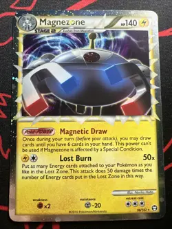 2010 MAGNEZONE PRIME HOLO 96/102 POKEMON HEARTGOLD & SOULSILVER TRIUMPHANT NM - Image 1