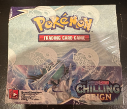 Pokemon SWSH TCG Sword & Shield Chilling Reign Booster Box Sealed 36X packs - Image 1