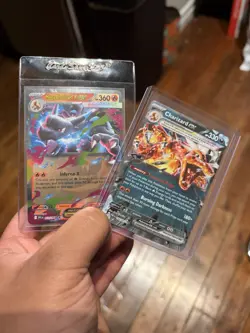 Mega Charizard X 13/94 Pokemon Phantasmal Flames & Charizard Ex Paldean Fates NM - Image 1