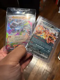 Mega Charizard X 13/94 Pokemon Phantasmal Flames & Charizard Ex Paldean Fates NM - Image 2