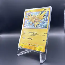 Zapdos 157 - S&V: Black Star Cosmos Holo Promo - Pokemon TCG (NM) - Image 4