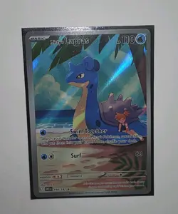 Pokemon Misty's Lapras Illustration Rare Holo 194/182 Destined Rivals - Image 3