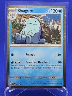 Quagsire - SVP EN 156 - Pokemon TCG: Surging Sparks Black Star Promo Cosmos Foil - Image 1
