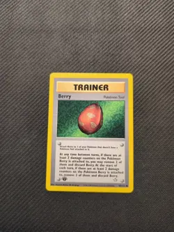 Berry 99/111 1st Edition Neo Genesis Pokemon NM - Image 1