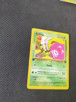 Koffing 58/82 1st Edition Team Rocket Pokemon NM/M - Image 2