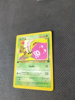 Koffing 58/82 1st Edition Team Rocket Pokemon NM/M - Image 3