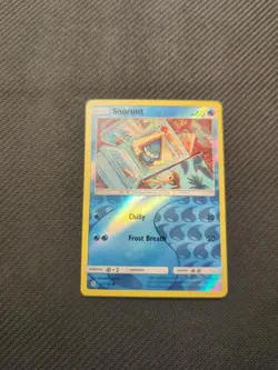 Snorunt 31/145 Sun Moon Guardians Rising Reverse Holo Pokemon NM - Image 1