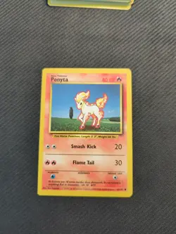 Ponyta 60/102 Base Set Pokemon NM - Image 1