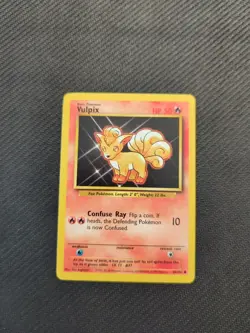 Vulpix 68/102 Base Set Pokemon NM - Image 1