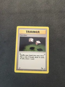Gambler 60/62 Fossil Pokemon NM - Image 1