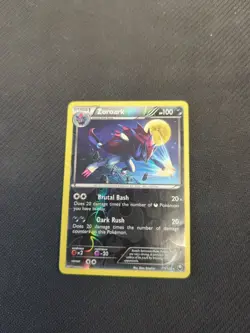 Zoroark 71/108 Black White Dark Explorers Reverse Rare Pokemon MP - Image 1
